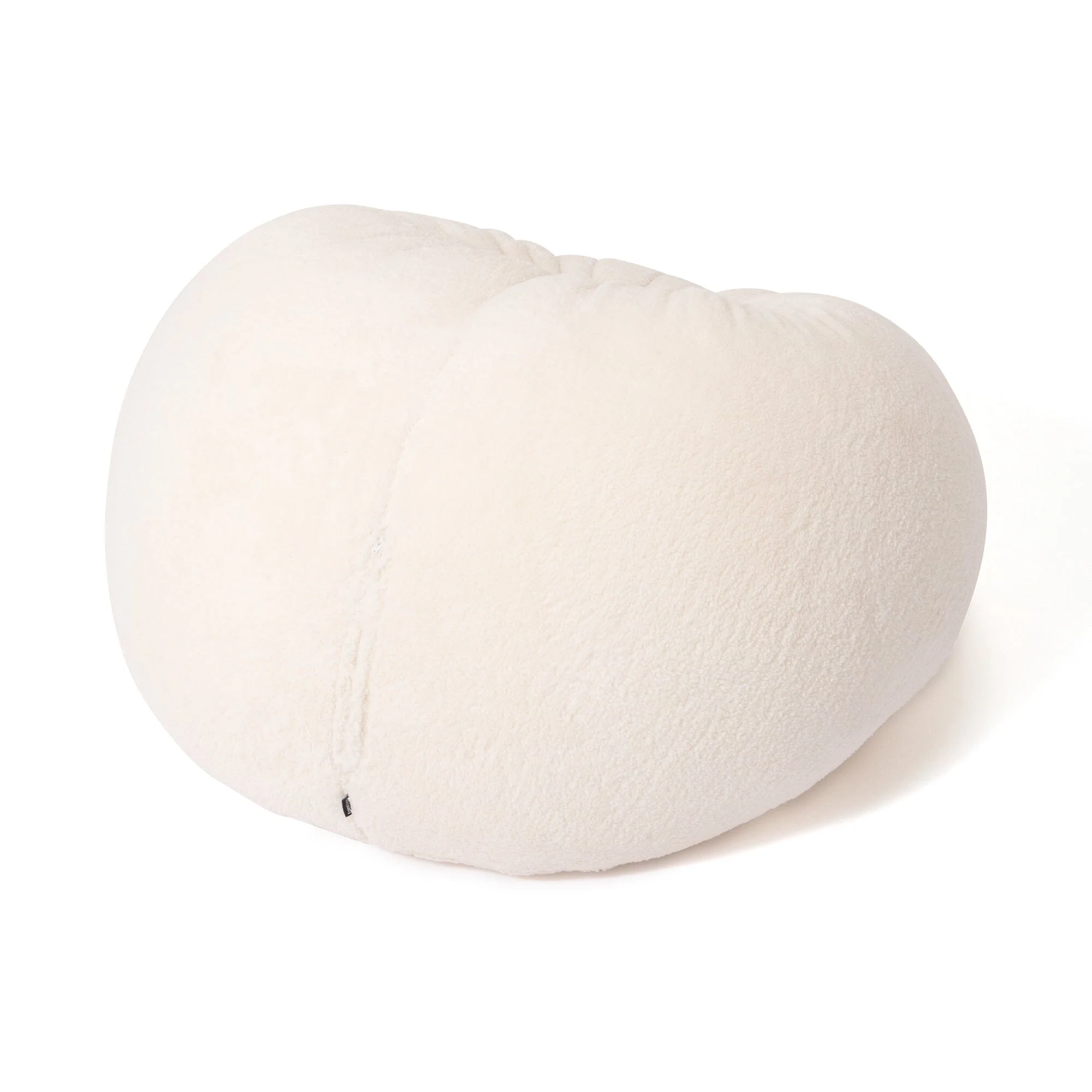 Poodle Fur Bean Sofa – Ivory