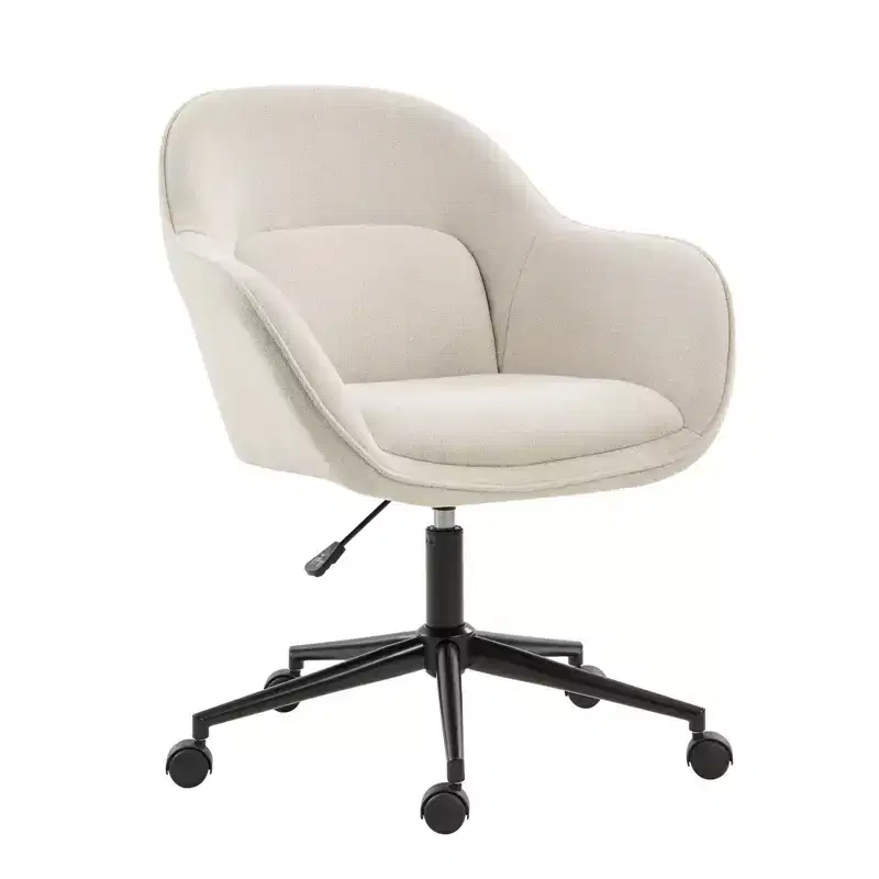 Virginia Office Chair With Curved Backrest|ART OF LIVING DESIGNS