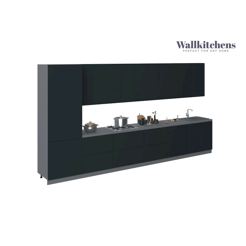 Kitchen Celestial Collection Black Color Base Size 15Ft Wide - 182x24